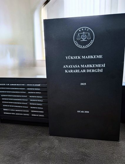 Anayasa Mahkemesi Kararlar Dergisi (2025 yılı) Satışa Sunulmuştur