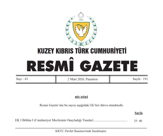 Mahkemeler Yasası’nda Değişiklik Yasası Yürürlüğe Girdi